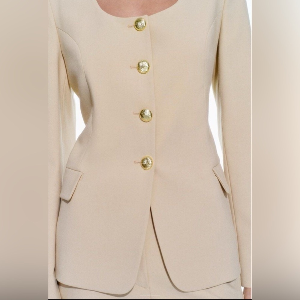 Zara Women's Beige Pantsuit Set - Picture 11 of 12